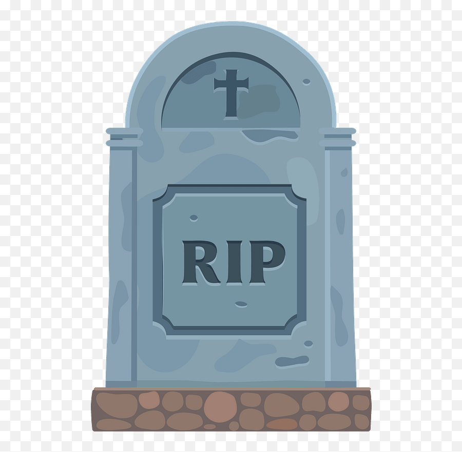 Tombstone Clipart Emoji,Rip Clipart