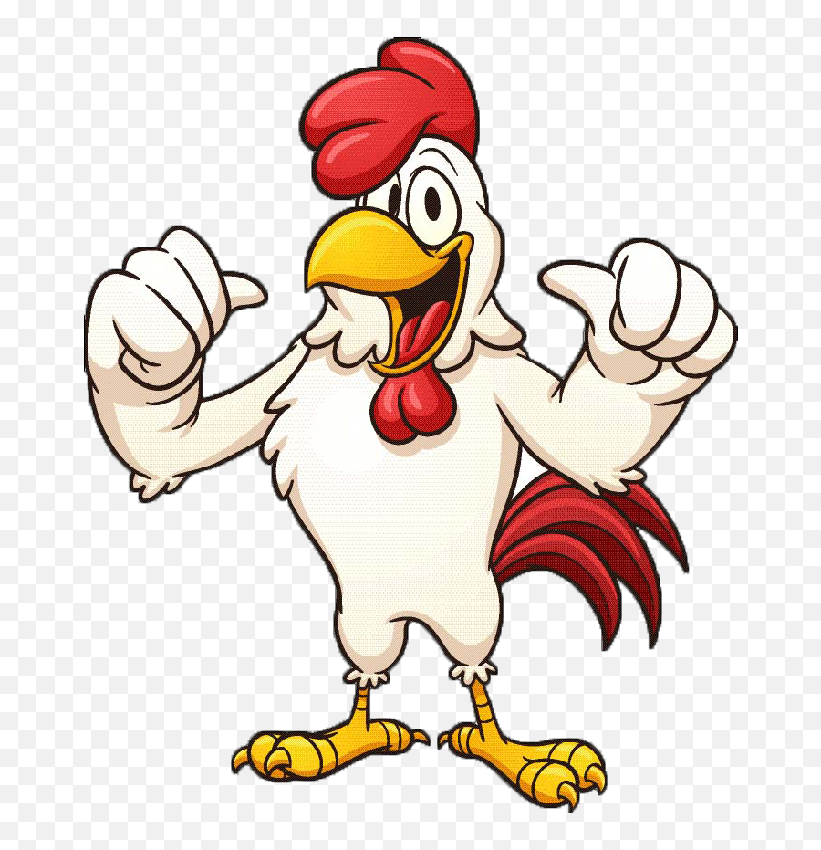 Chicken Cartoon Rooster Free Hd Image - Transparent Chicken Logo Png Emoji,Rooster Clipart