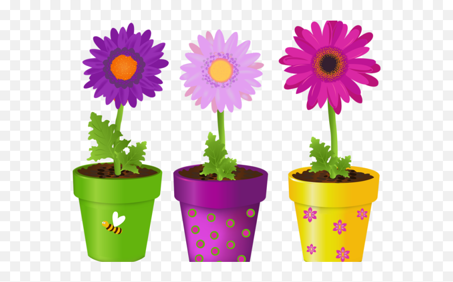Potted Flowers Png - Poppy Clipart Potted Plant Flower Pot Flowers In Pot Plant Clipart Emoji,Plants Clipart