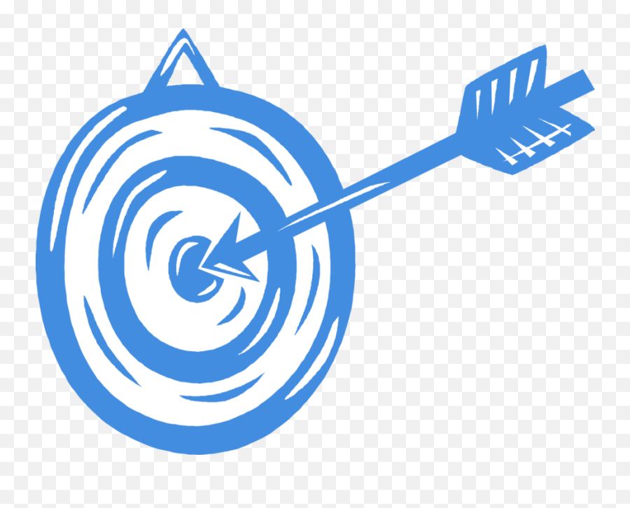 Archery Bullseye Target - Vector Image Emoji,Bulls Eye Png