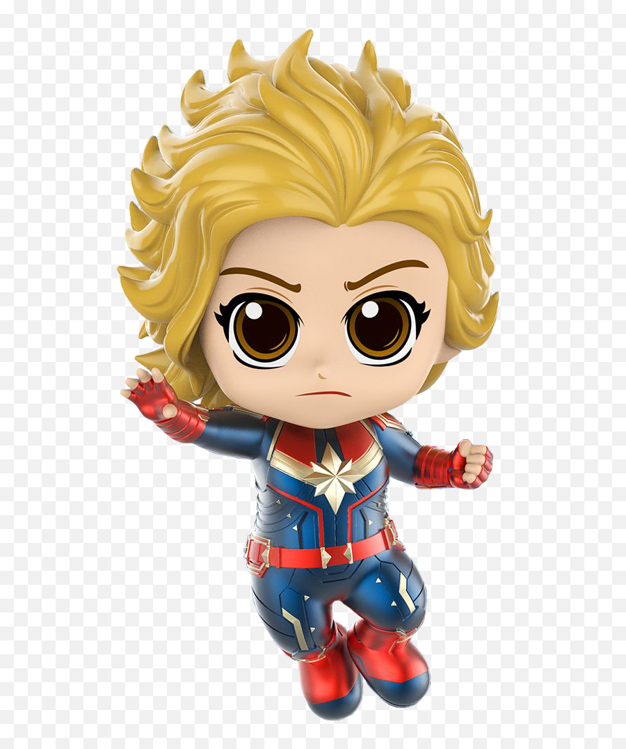 Download Captain Marvel - Captain Marvel Cosbaby Png Image Emoji,Captain Marvel Clipart