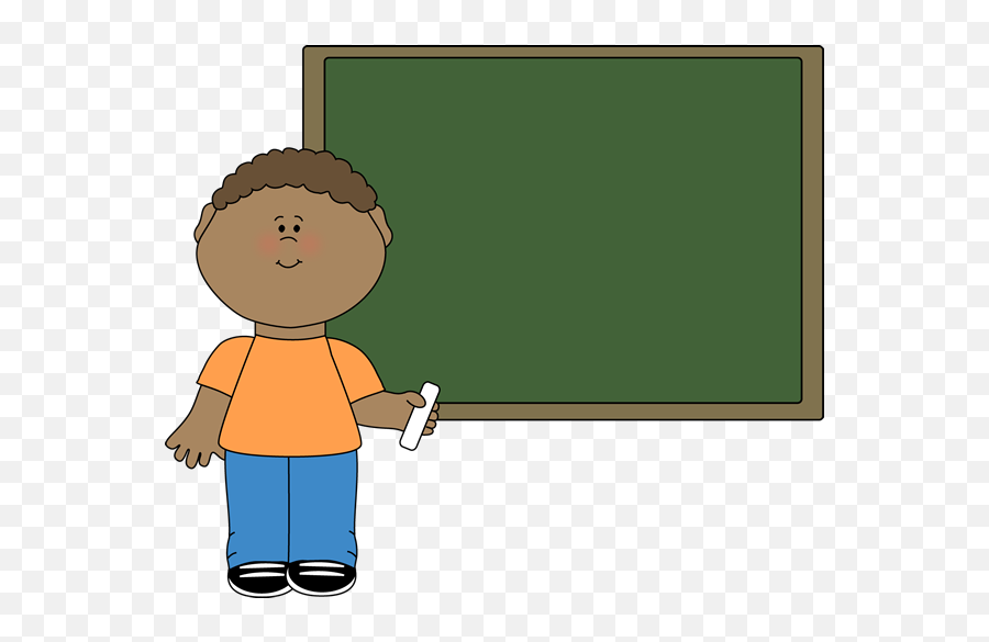 Free Chalkboard Cliparts Download Free - Student With Blackboard Clipart Emoji,Chalkboard Clipart