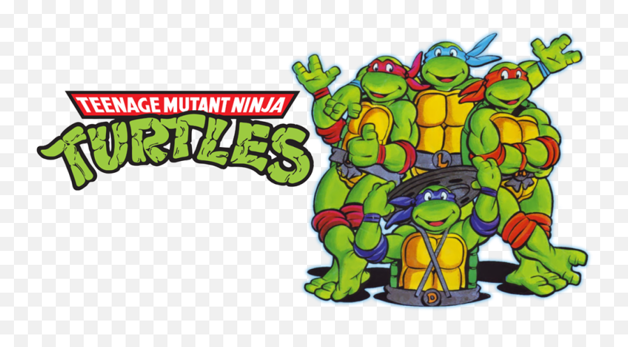 Free Tmnt Logo Black And White - Teenage Mutant Ninja Turtles Vector Emoji,Tmnt Logo