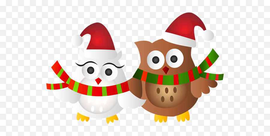 Christmas Owls Transparent Clip Art Image Christmas Owls Emoji,Free Owl Clipart