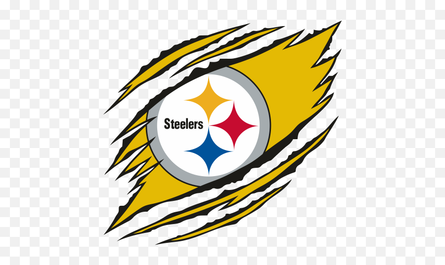 Ripped Pittsburgh Steelers Logo Svg Pittsburgh Steelers Emoji,Steeler Logo Clip Art