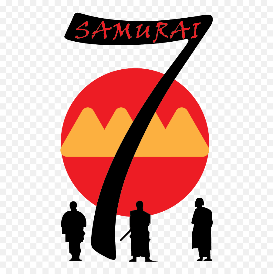 I Love Kurosawa Movies So I Made A Minimalist Poster For 7 Emoji,Adobe Illustrator Logo Tutorials For Beginners