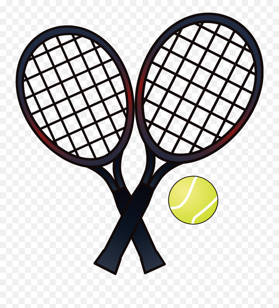 Tennis Rackets And Ball Clipart Free Download Transparent - Tennis Racket Clipart Emoji,Tennis Racket Clipart