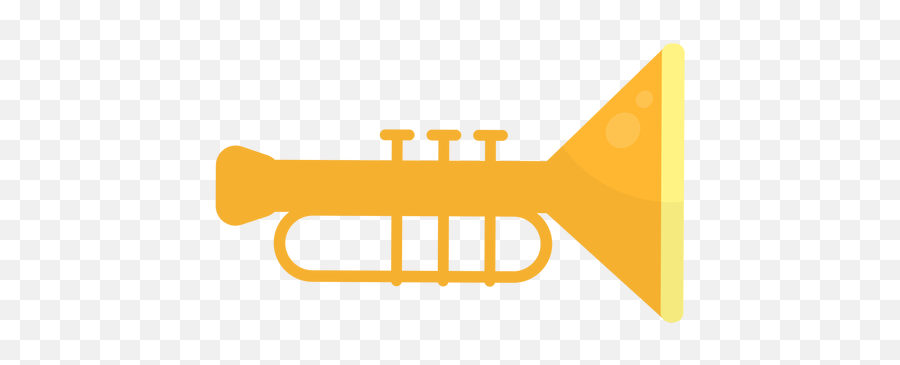 Trumpet Flat - Trumpet Flat Png Emoji,Trumpet Png