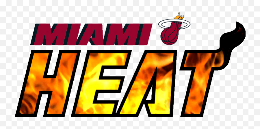 Miami Heat Logo Flames - Big Miami Heat Logo Emoji,Miami Heat Logo