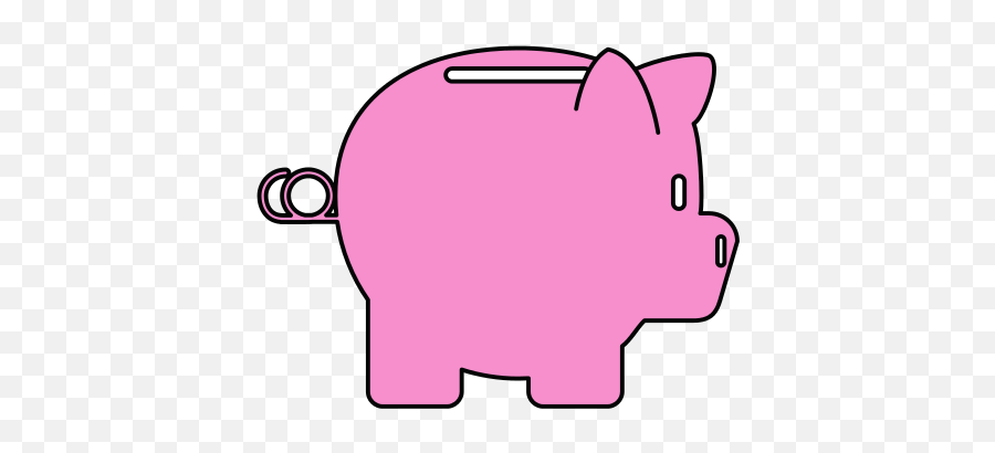 Piggy Bank Vector Icon - Piggy Bank Vector Icon 550x550 Animal Figure Emoji,Piggy Bank Clipart