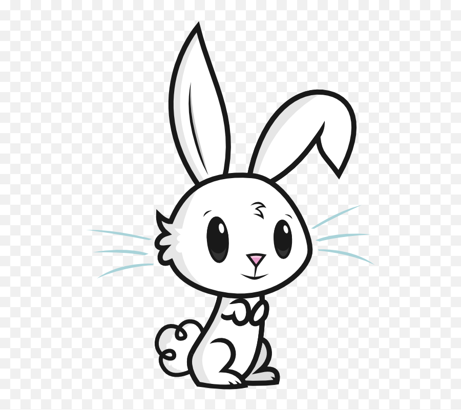 Angel The Bunny - Transparent Background Cartoon Rabbit Png Emoji,Bunny Clipart