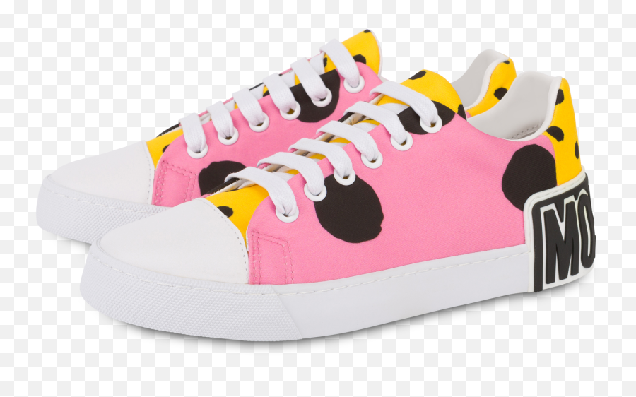Nylon Sneakers Polka Dots - Plimsoll Emoji,Converse Logo