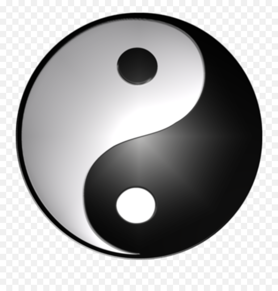 Free Transparent Yin And Yang Png - Logo Yin Yang 3d Emoji,Yin And Yang Png