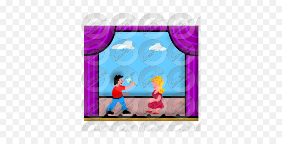 Drama Picture For Classroom Therapy - Girly Emoji,Drama Clipart
