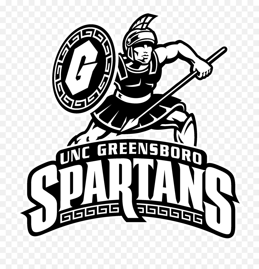 Spartan Logo - Unc Greensboro Spartans Logo Hd Png Download Uncg Spartan Png Transparent Emoji,Unc Logo