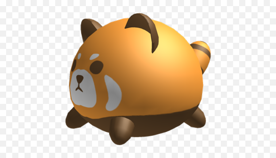 Red Panda Clipart Chubby - Red Panda Roblox Transparent Soft Emoji,Panda Clipart