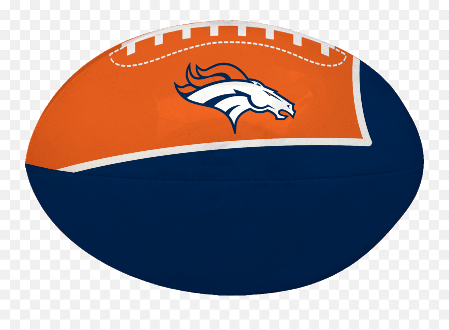 Rawlings Nfl Denver Broncos Football - Ball Denver Broncos Football Emoji,Denver Bronco Logo