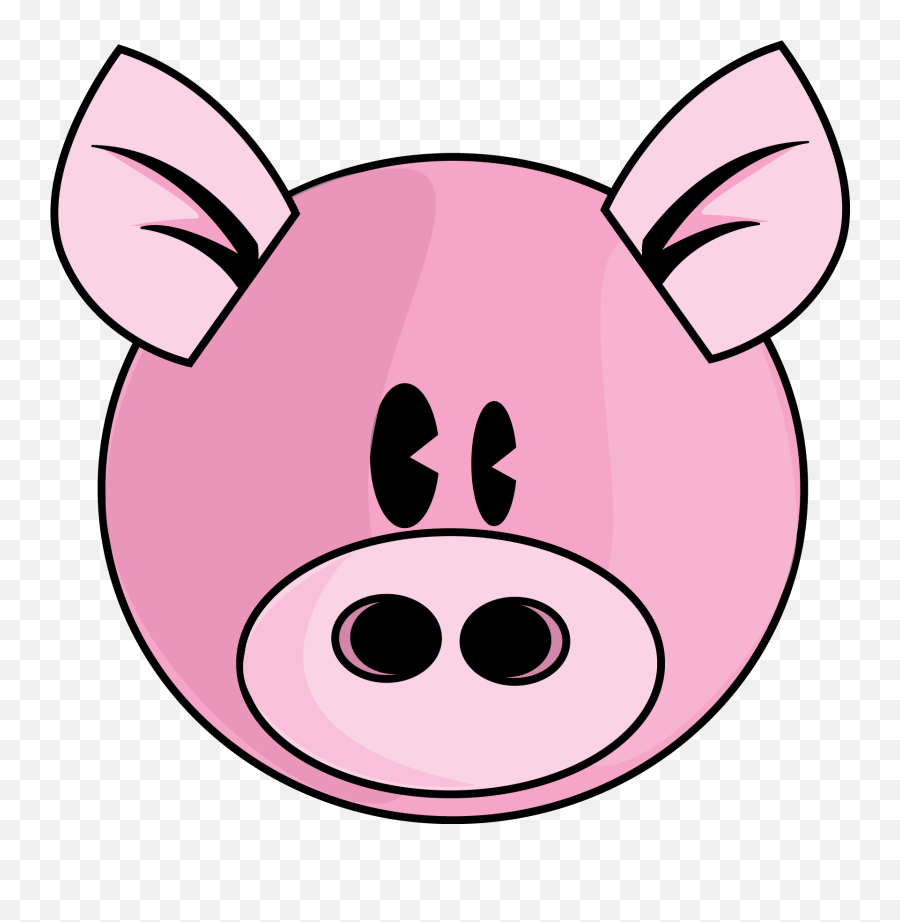 Free Pig Face Png Download Free Pig Face Png Png Images - Pig Head Cartoon Png Emoji,Pigs Clipart