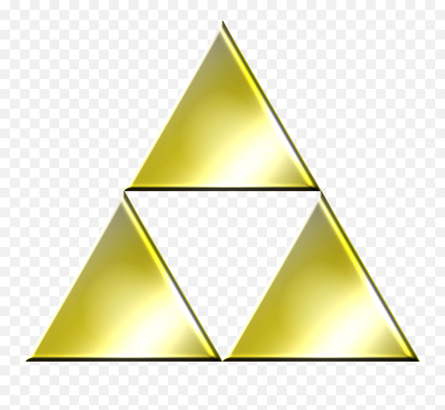 Triforce Transparent - Transparent Background Triforce Png Emoji,Triforce Png
