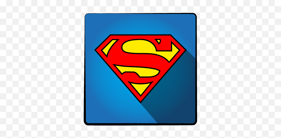 Super Hero Superman Icon - Superman Logo Emoji,Superman Symbol Png