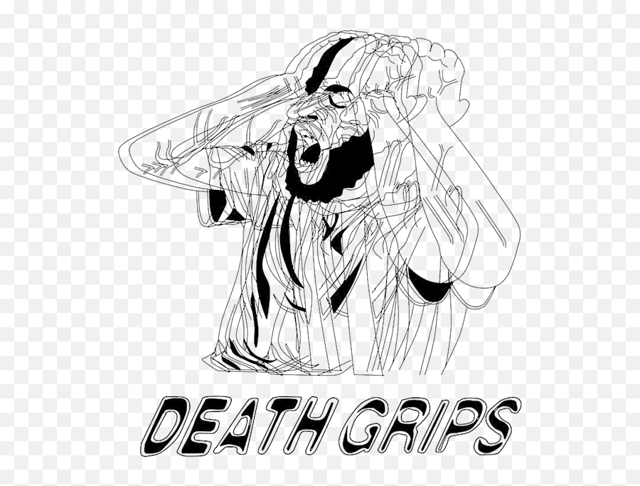 Death Grips Greeting Card For Sale - Death Grips Hoodie Emoji,Death Grips Logo
