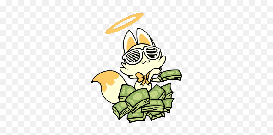 Top Arab Money Stickers For Android - Animated Money Cat Gif Transparent Emoji,Money Gif Transparent
