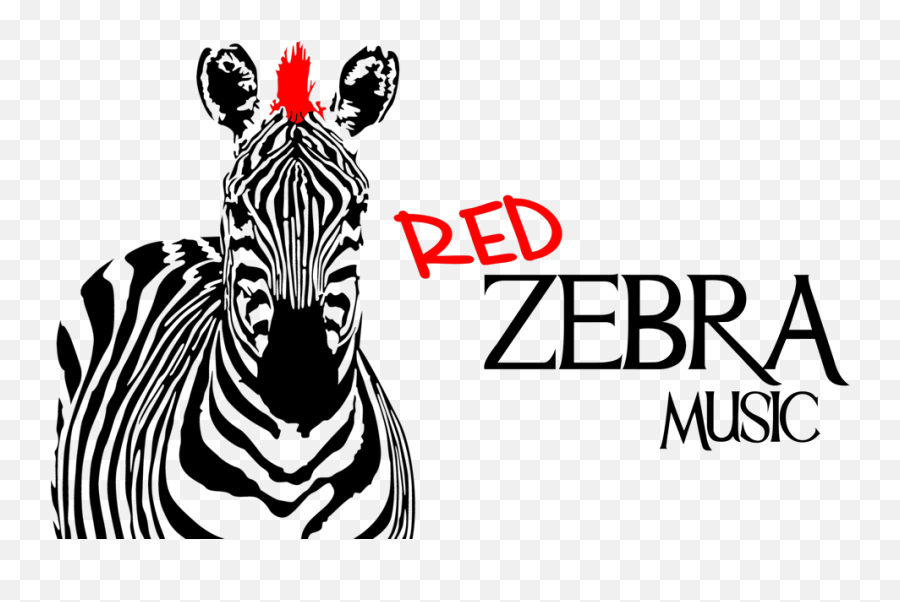 Red Zebra Music - Real Zebra Emoji,Zebra Logo