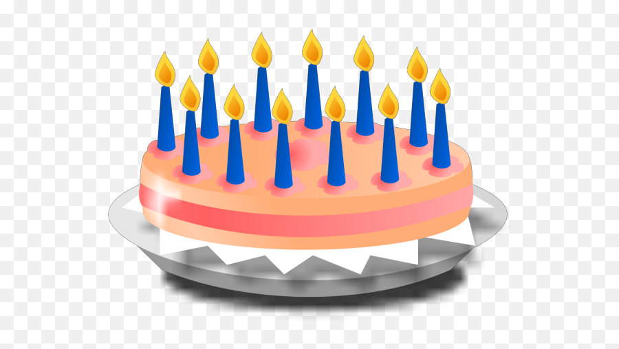 Birthday Cake Png Svg Clip Art For Web - Download Clip Art Lilin Ulang Tahun Png Emoji,Birthday Cake Png