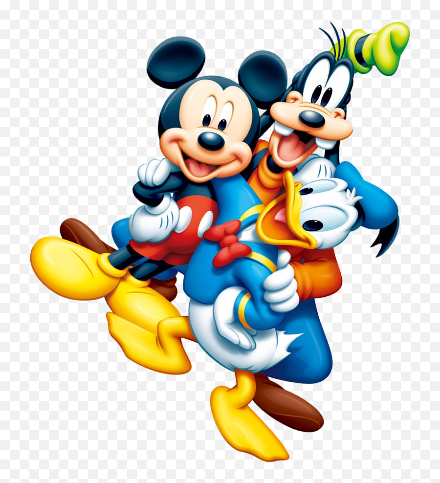Mickey Mouse Png Images U2013 Cartoon Character Mickey Mouse - Mickey Donald Goofy Png Emoji,Character Png