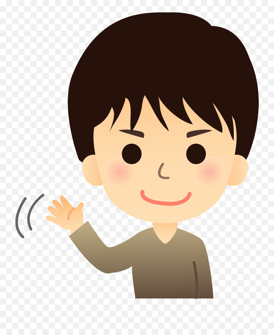 Man Is Waving Good Bye Clipart Free Download Transparent - Bye Man Png Emoji,Waving Clipart