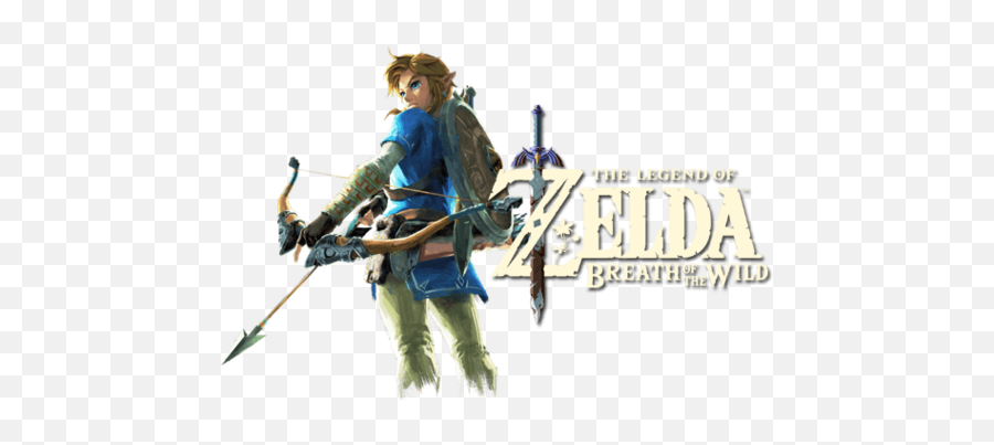 Breath Of The Wild - Zelda Breath Of The Wild Link Emoji,Legend Of Zelda Breath Of The Wild Logo
