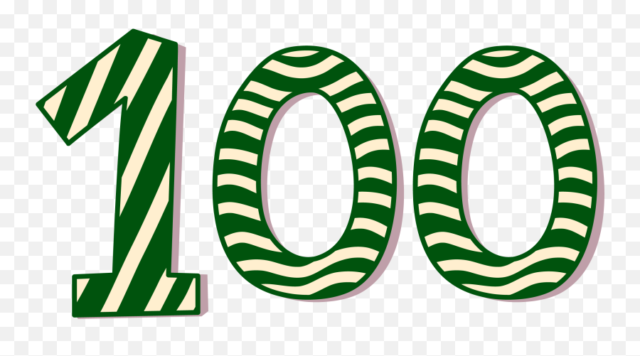 100 Number Png Stock Images - Language Emoji,100 Clipart