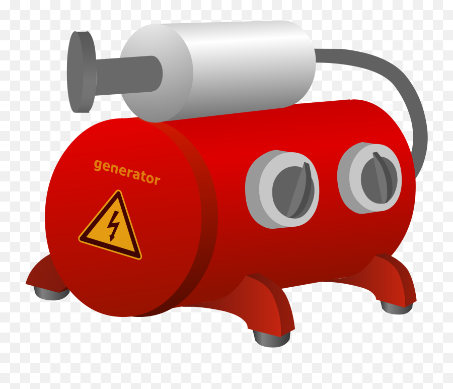 Electricity Generator - Openclipart Emoji,Clipart Generator