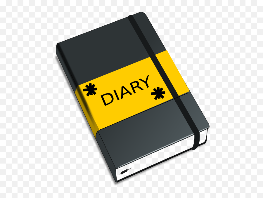 Journal Clip Art At Clker - Diary Clipart Emoji,Journal Clipart