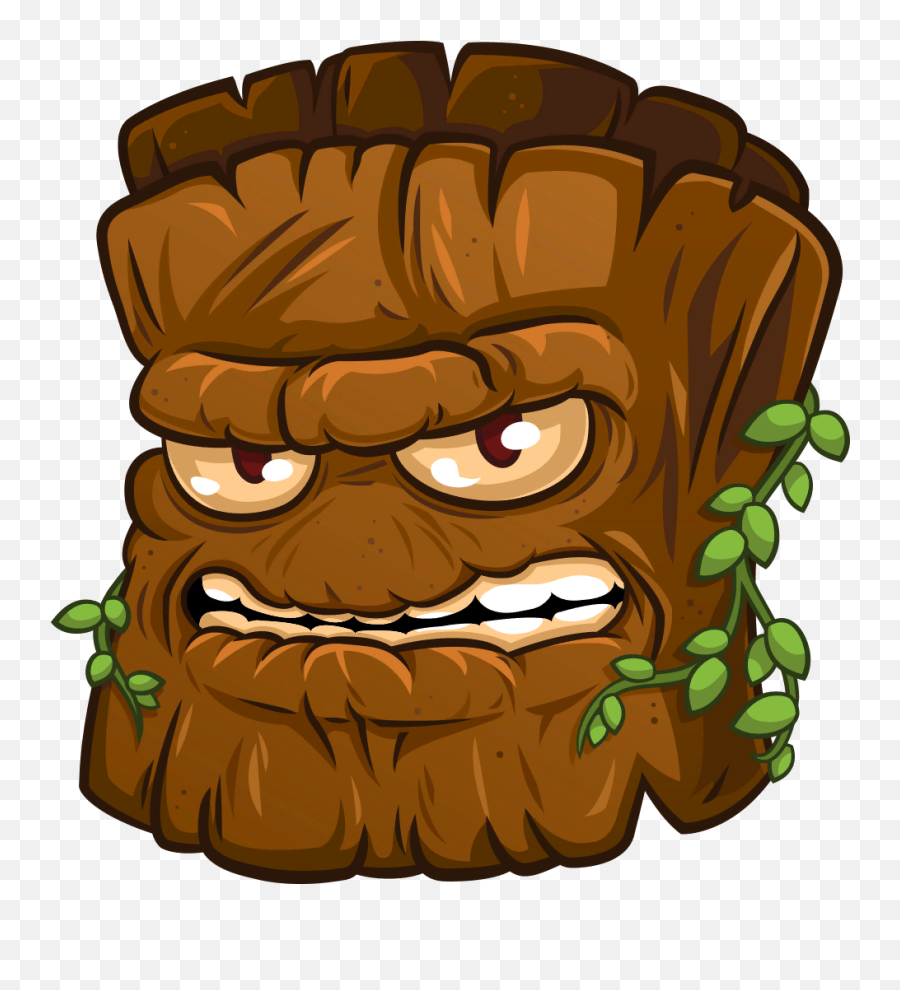 Big Stump Plants Vs Zombies Wiki Fandom Emoji,Stump Clipart