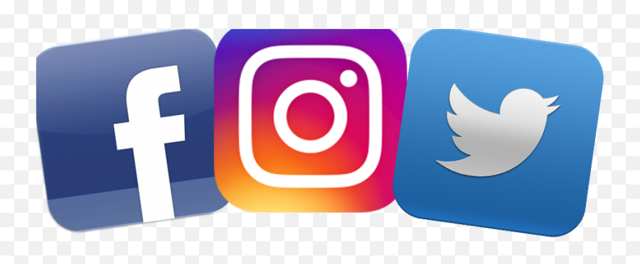 Facebook Instagram Twitter Logos - Twitter Emoji,Facebook Instagram Logo