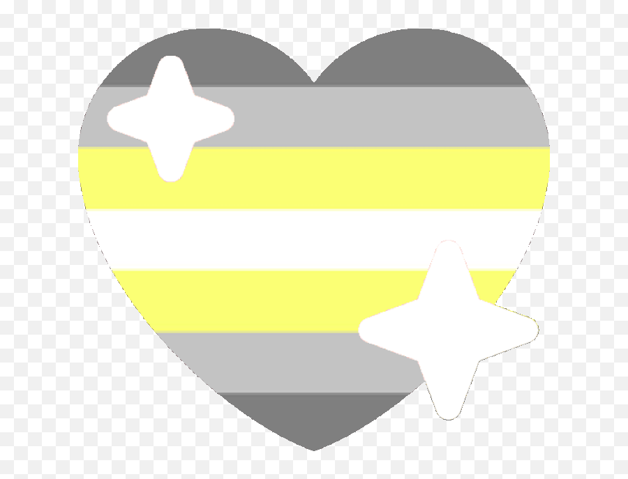 Sparkles Emoji Png - Demi Nonbinary Sparkle Heart Discord Vertical,Discord Emojis Transparent