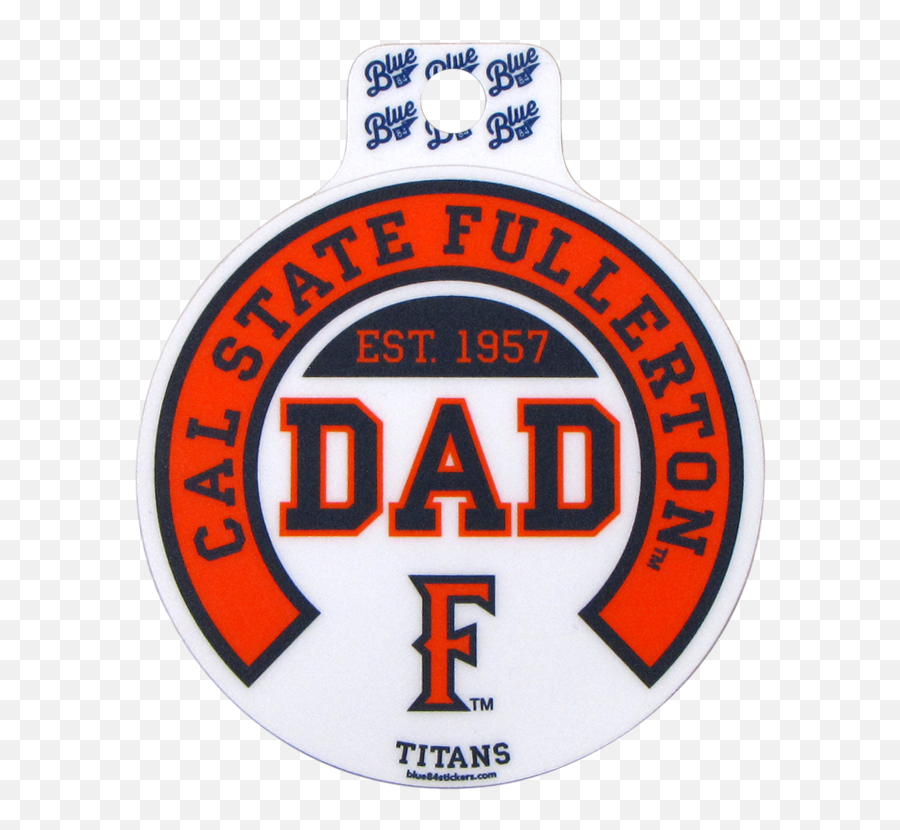 Titans Dad Decal - Language Emoji,Csuf Logo