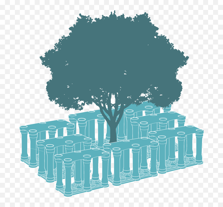Silva Cell Tree And Stormwater Management System Deeproot - Vertical Emoji,Tree Roots Png