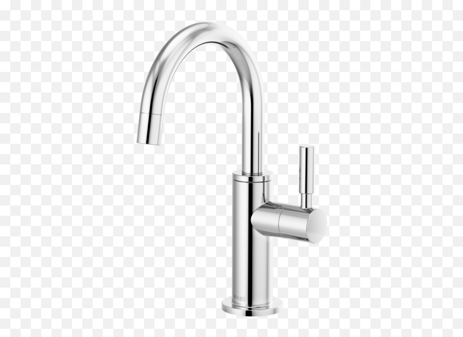 Brizo Beverage Faucet With Arc Spout - Modern Beverage Faucet Stainless Steel Emoji,Pc Png
