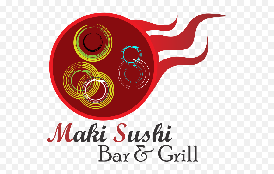 Modern Bold Japanese Restaurant Logo Design For Maki Sushi - Japanese Grill Logo Emoji,Sushi Logo