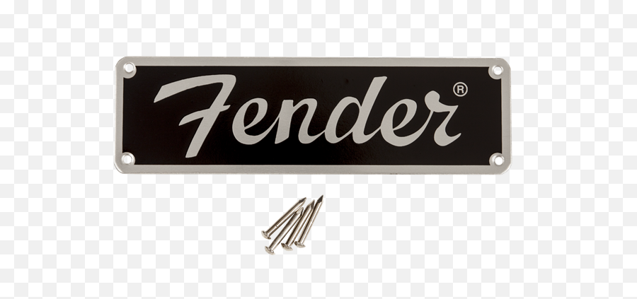 Fender Tweed Amp Logo Plate Nails - Fender Amp Plate Emoji,Fender Logo