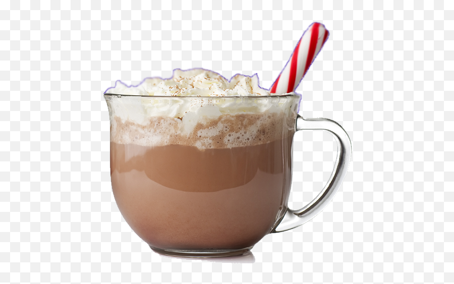 Hot Chocolate Chocolate Milk Cocktail - Hot Cocoa With Marshmallows Png Emoji,Hot Chocolate Png
