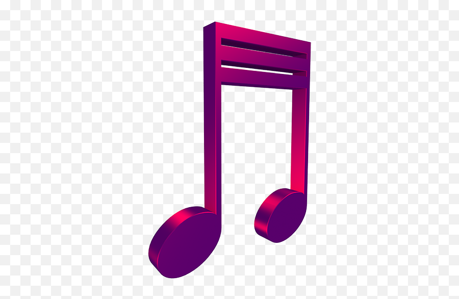 3d Musical Notes Symbols Pcs - Simbolos De Musica 3d Emoji,Music Symbols Png