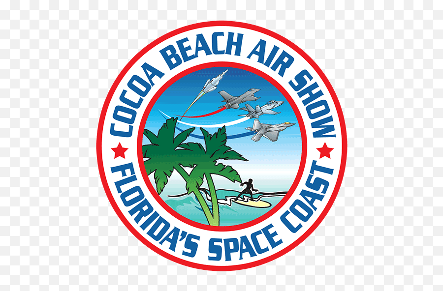 2021 Cocoa Beach Air Show - Cocoa Beach Air Show Cocoa Beach Airshow Logo Emoji,New Space Force Logo