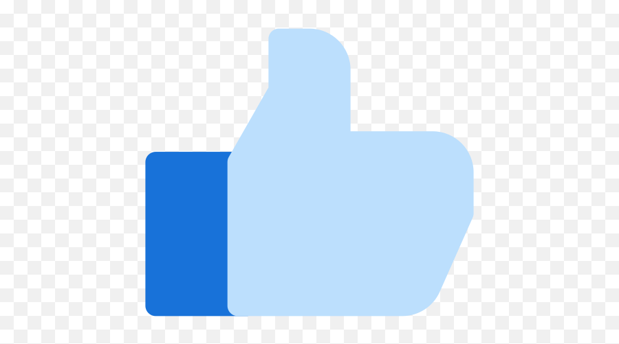 Facebook Fb Like Logo Social Media - Vector Graphics Emoji,Like Logo
