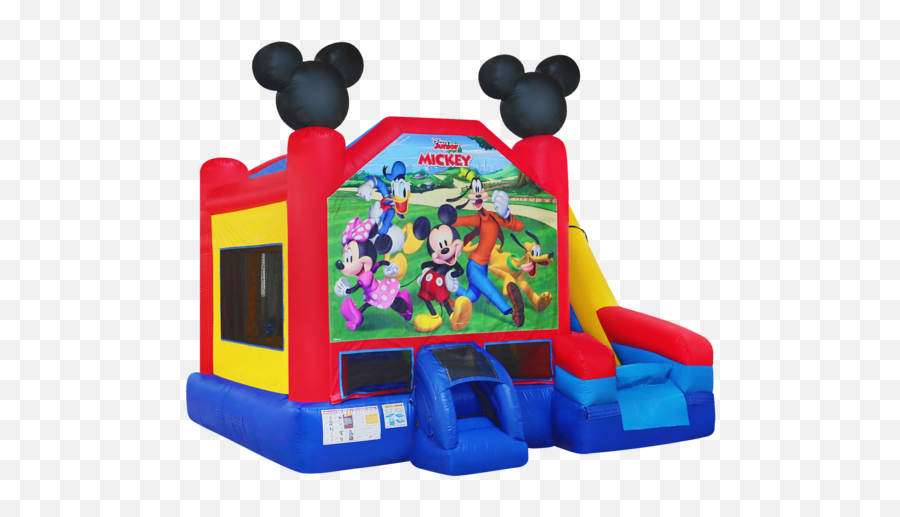 Mickey Club House Inflatable Rental Shelf Service Bouncers - Bounce House Emoji,Mickey Mouse Club Logo