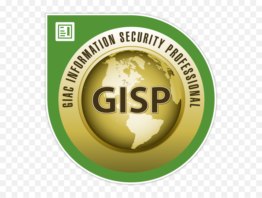 Giac Information Security Professional Gisp - Credly Language Emoji,Logo Mation