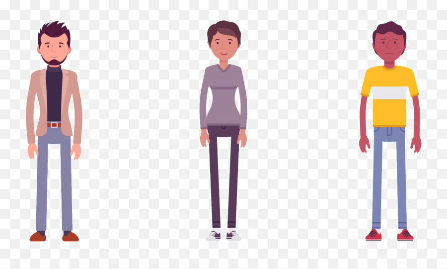 Transparent Background - Transparent Background Man Standing Clip Art Emoji,Export Transparent After Effects