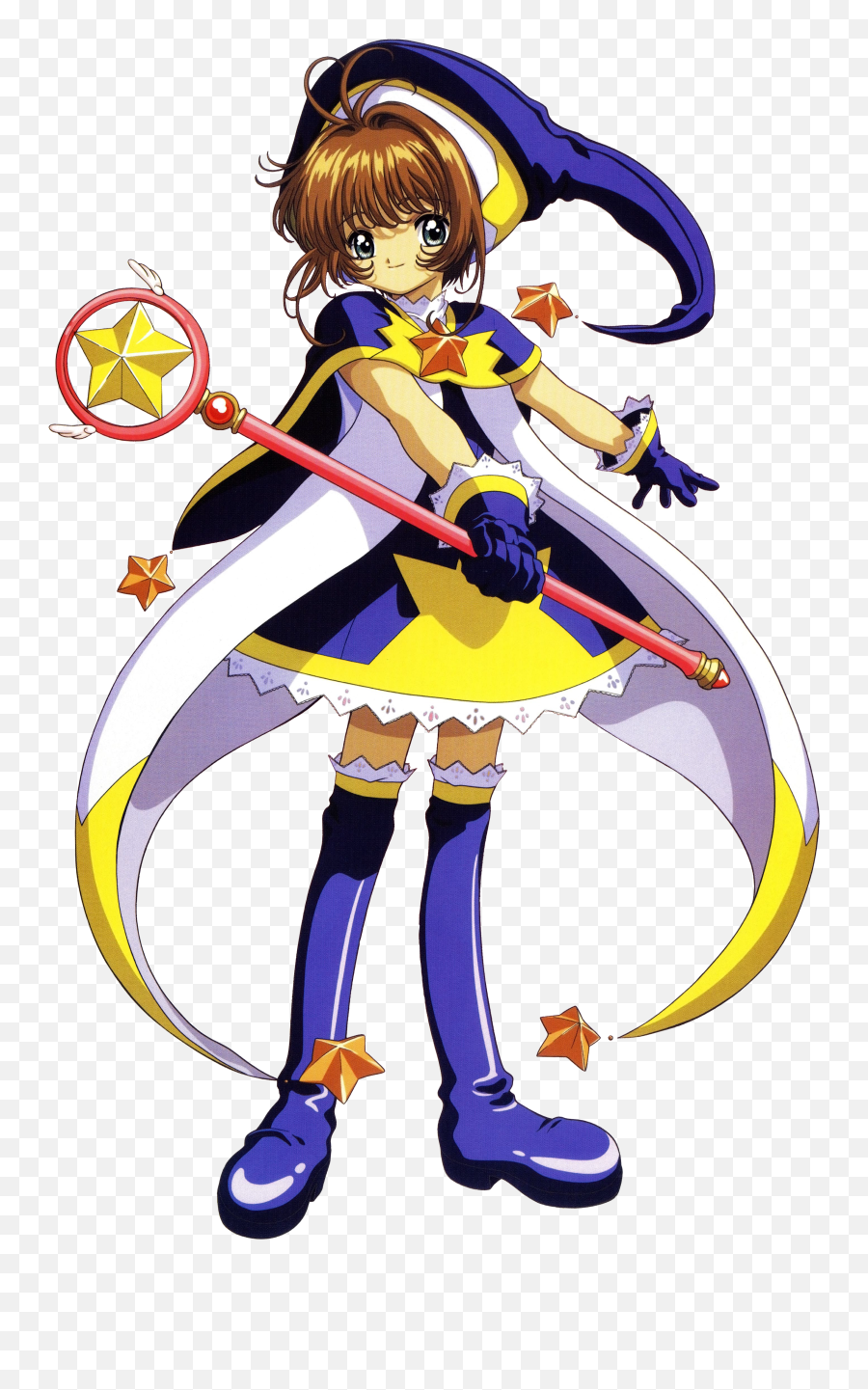 Blue Star Costume Cardcaptor Sakura Wiki Fandom - Cardcaptor Sakura Star Costume Emoji,Blue Star Png